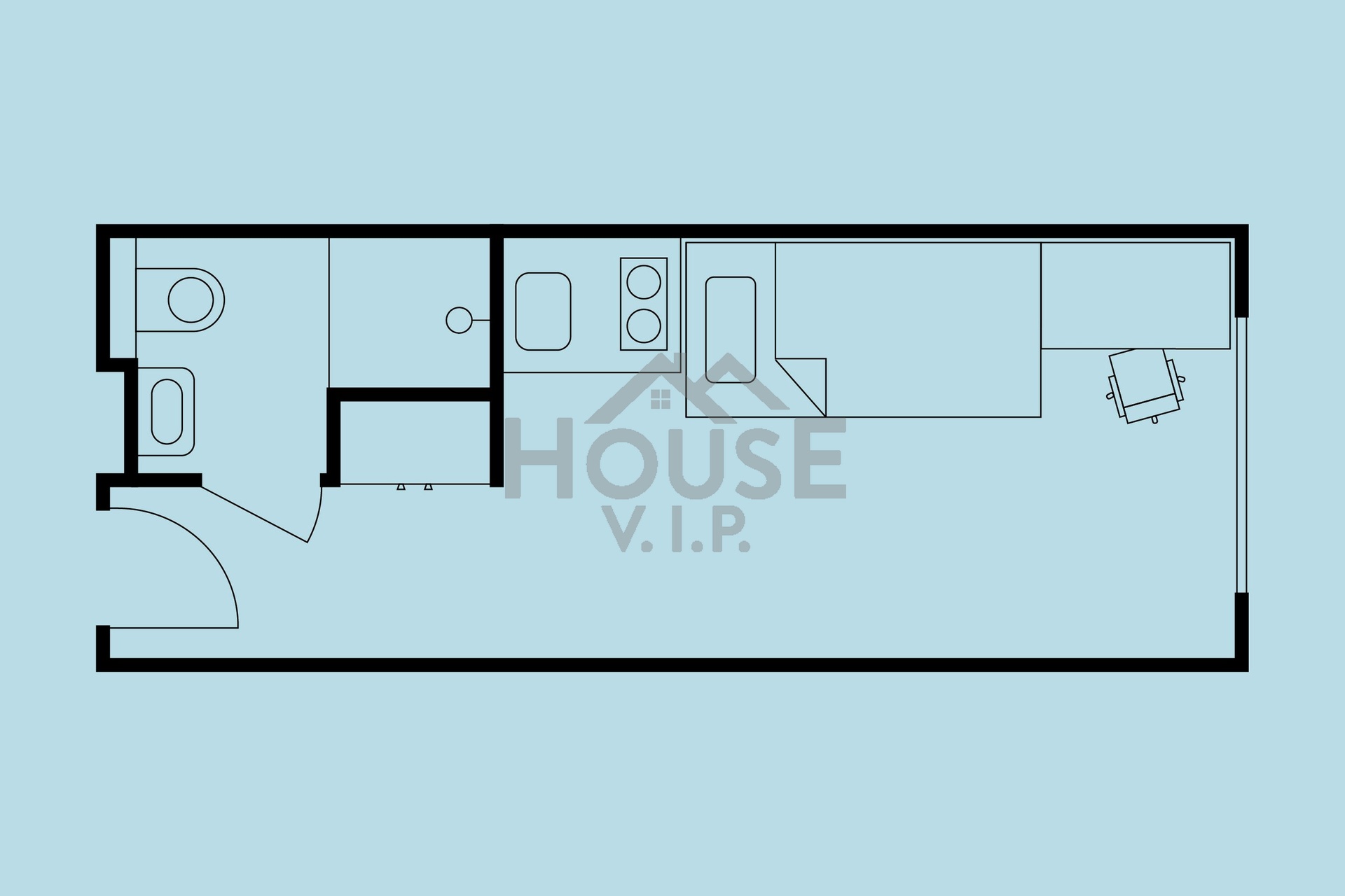 thefizz-prague-single apartment-s-1-A