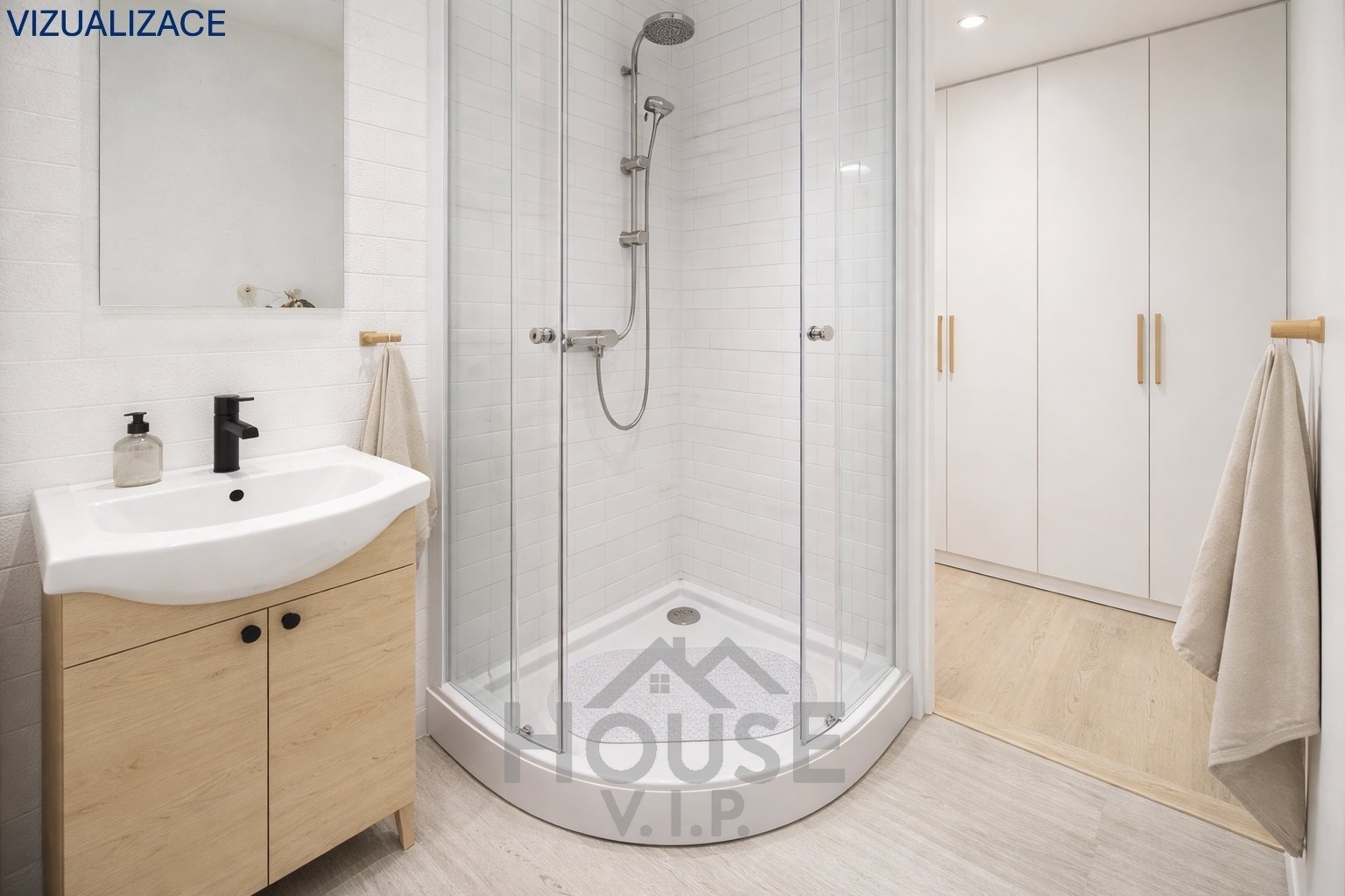 vizualizace - koupelna