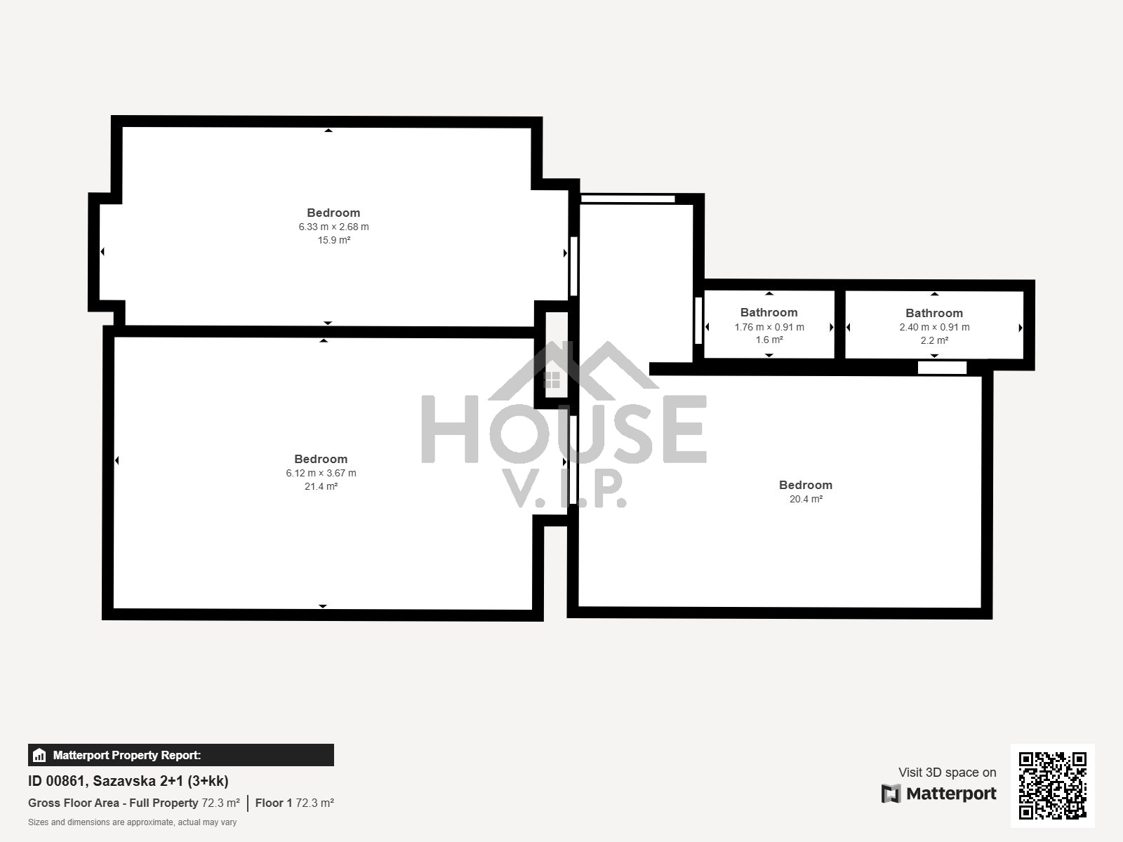 ID 00861 Sazavska 2 1 3 kk - Floor 1