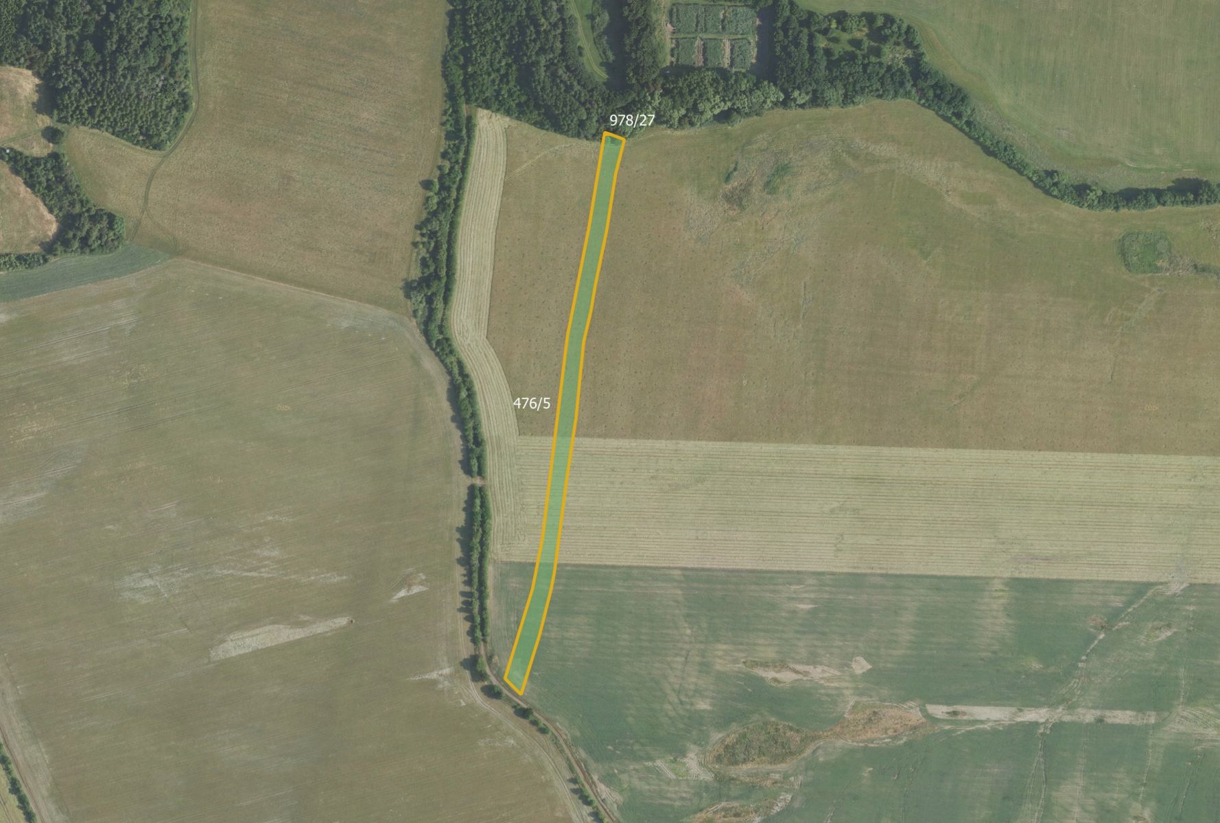 Prodej zemědělské půdy Drahlín 663 093 Kč, foto 1