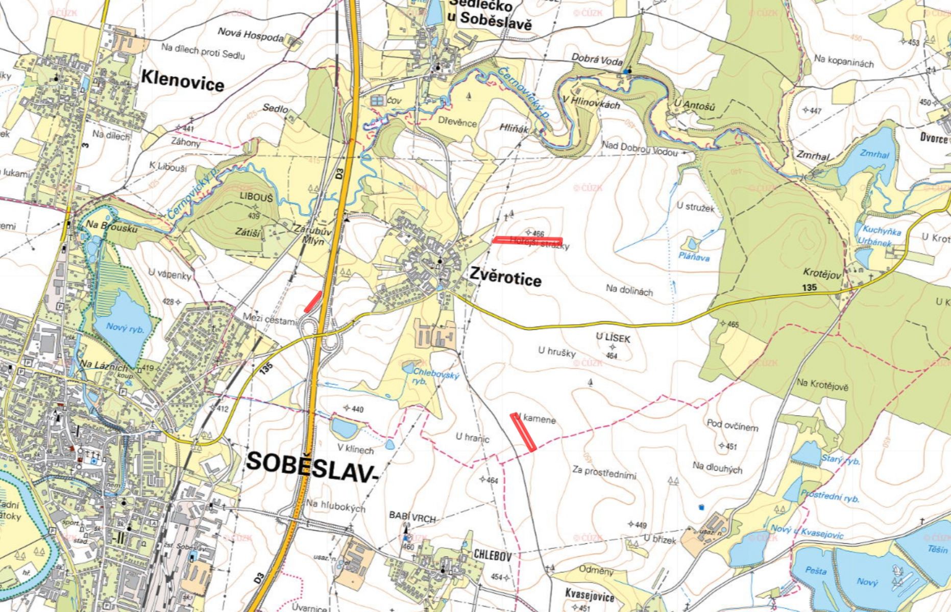Prodej zemědělské půdy Zvěrotice 907 008 Kč, foto 4