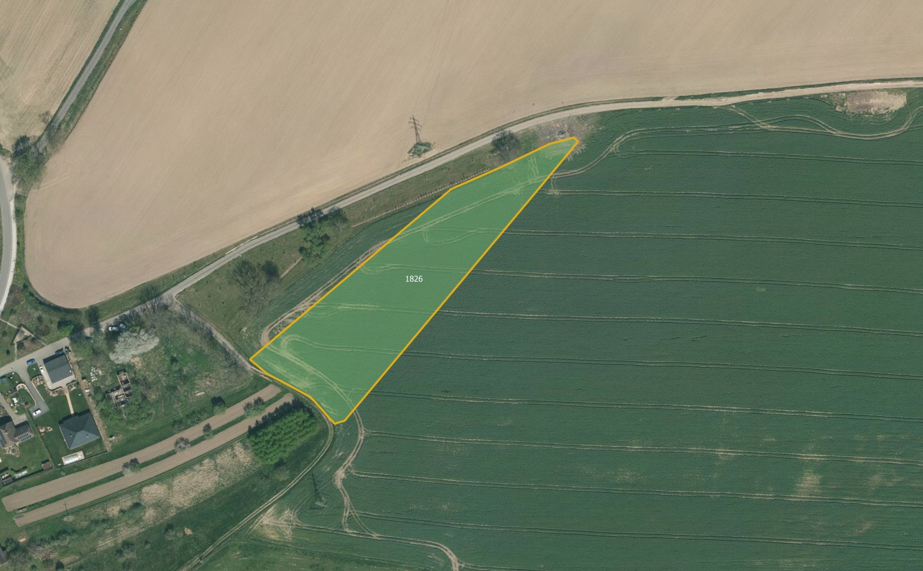 Prodej zemědělské půdy Zvěrotice 395 000 Kč, foto 1