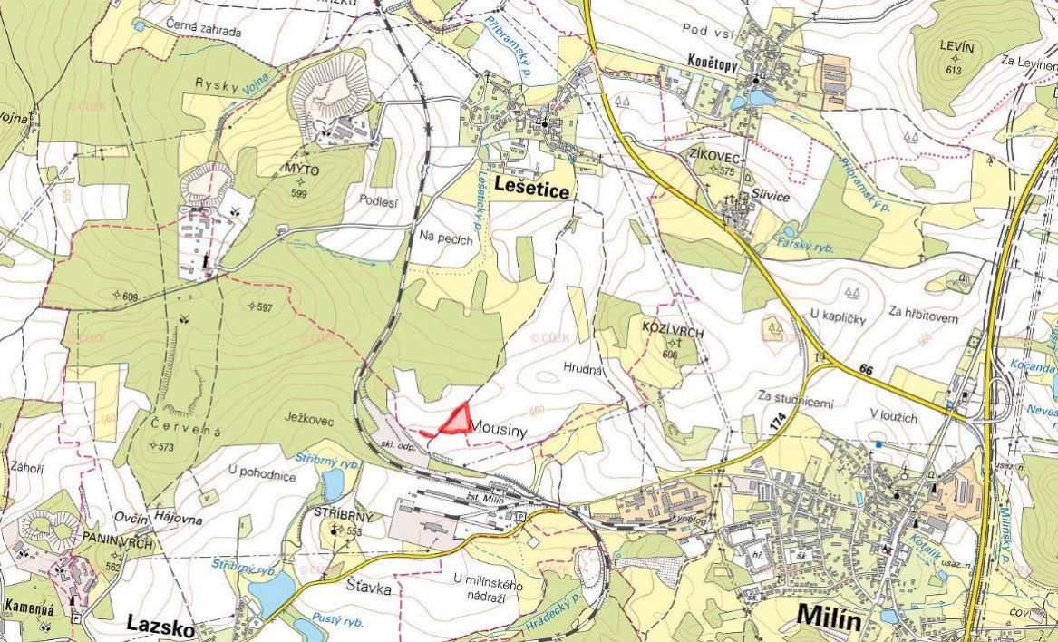 Prodej zemědělské půdy Lešetice 418 876 Kč, foto 2