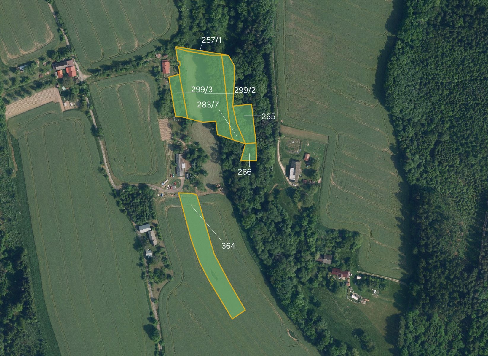 Prodej louky Pěnčín 457 974 Kč, foto 1