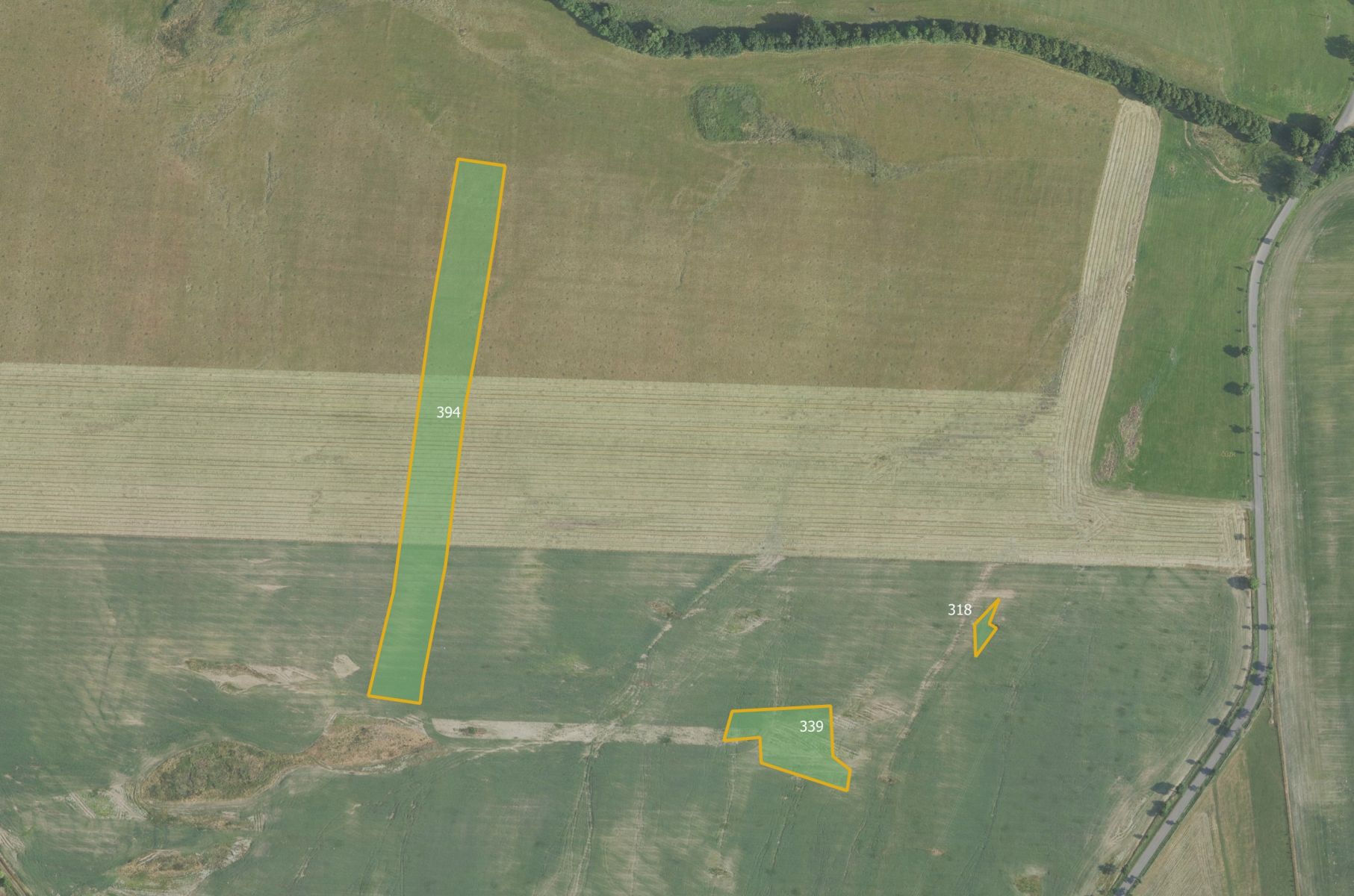 Prodej zemědělské půdy Drahlín 638 160 Kč, foto 1