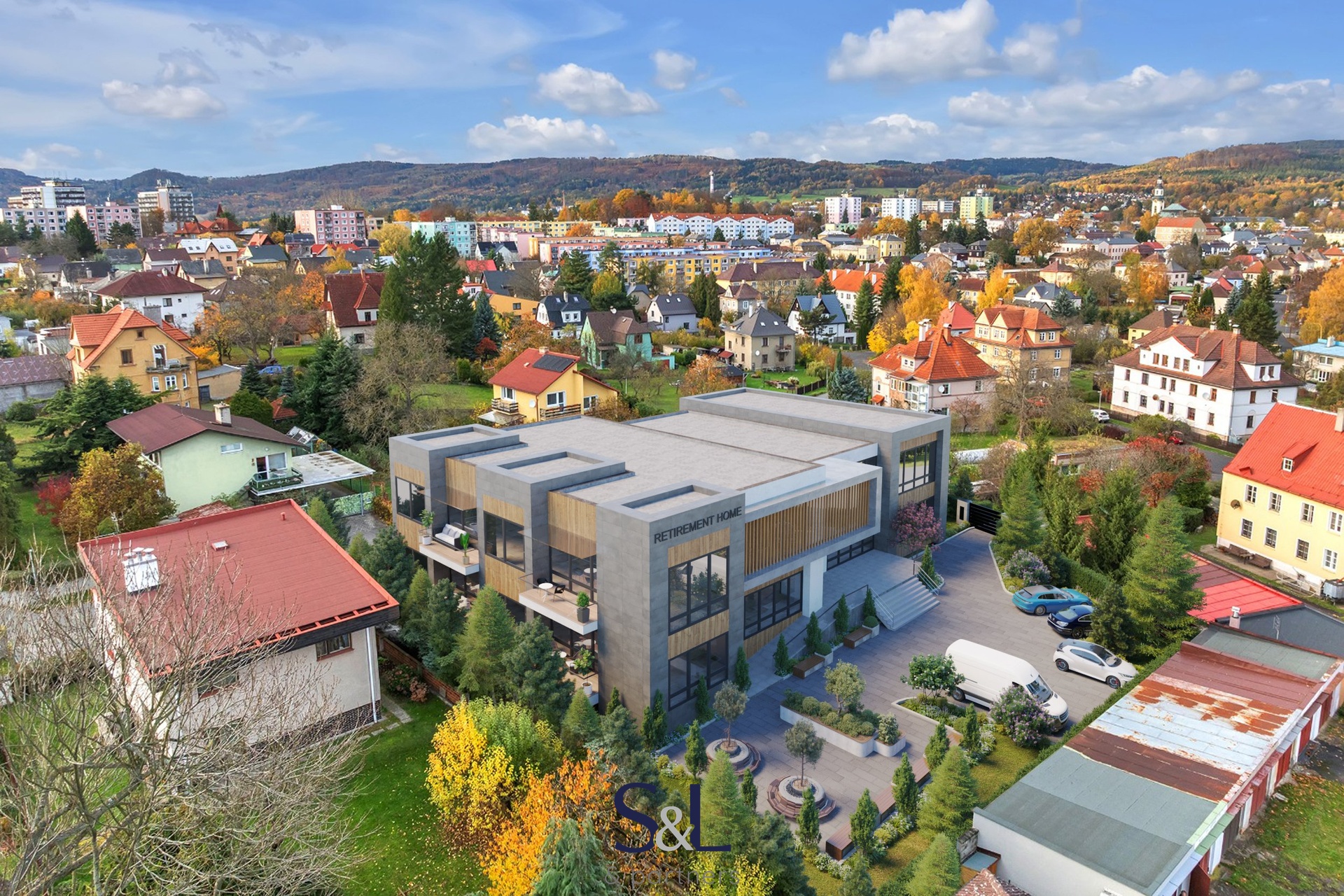 VIZUALIZACE DOMOV PRO SENIORY.