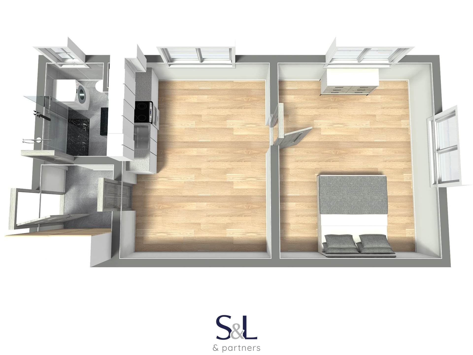 BJ 2+kk Jablonec - Opletalova - 3D Photo