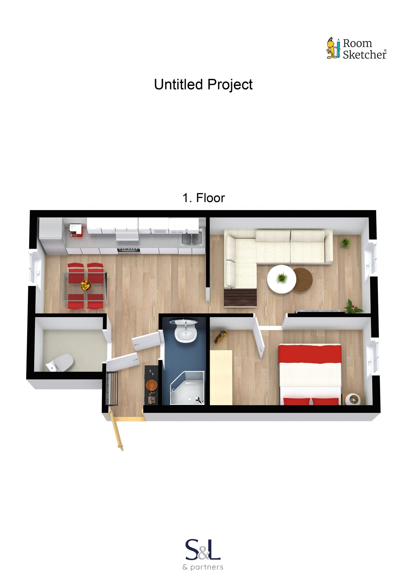 Untitled Project - 3D - 1. Floor - Letterhead