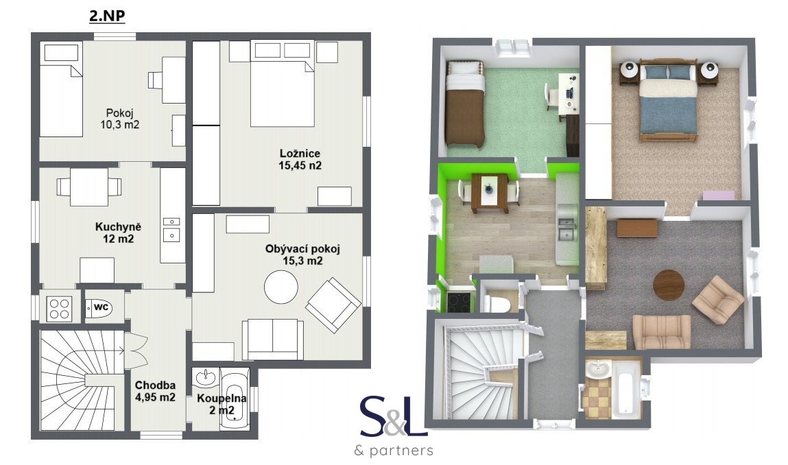 2.NP RoomSketcher 2D Floor Plan