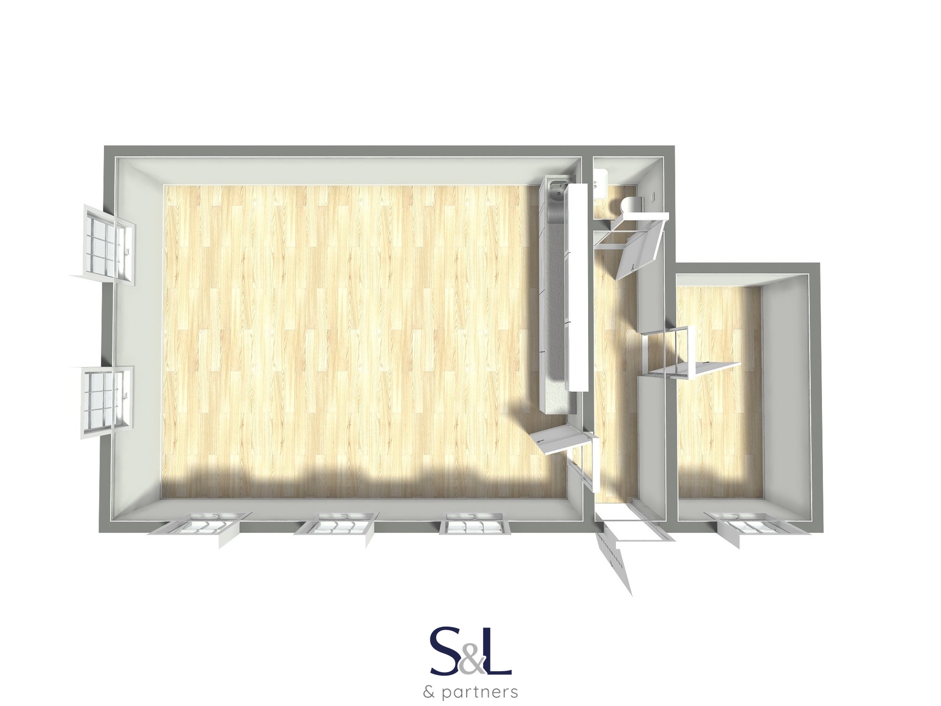 Komerc?ni? prostor c?.2 - Letis?te? - 3D Photo