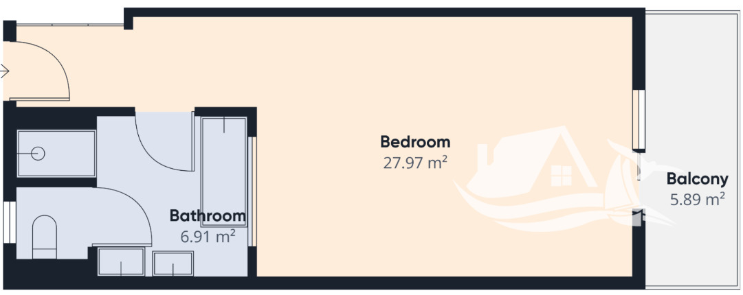 Prodej bytu 1+kk, garsoniery 36 m²