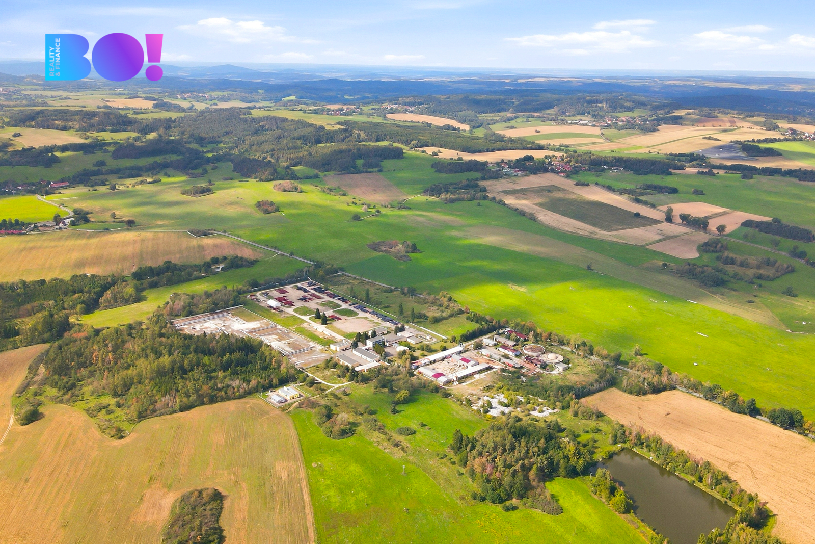 Pohled na areál