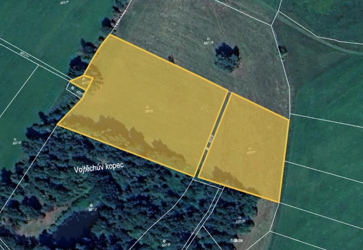 Prodej louky Kameničky 359 000 Kč, foto 1