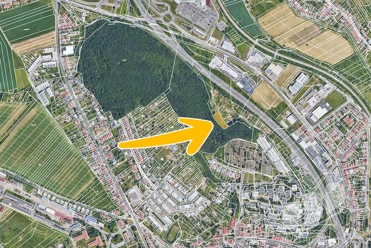 Prodej zahrady, 2 094 m² Brno (okres Brno-město), Řečkovice, Měřičkova, obrázek 2