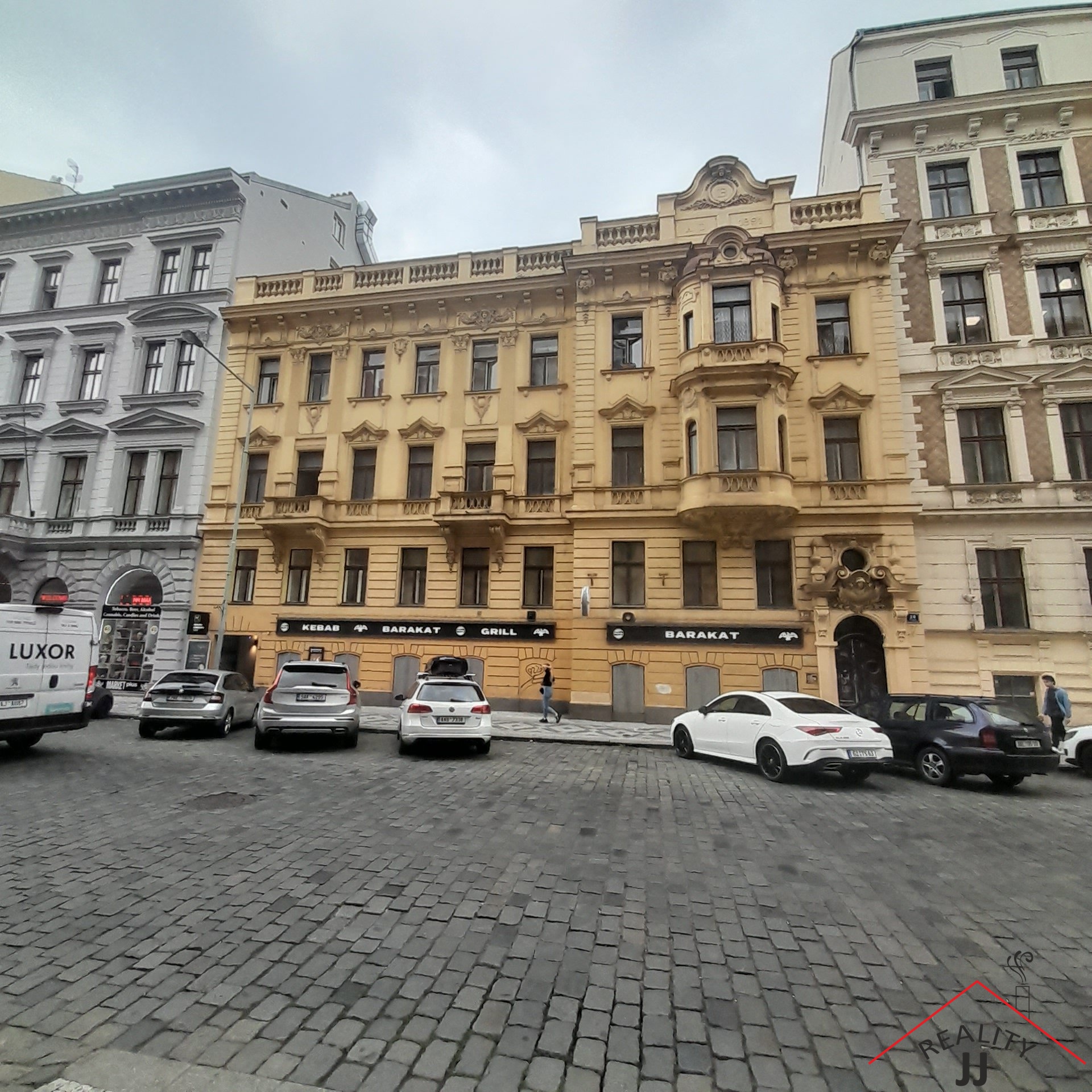pohled z ulice