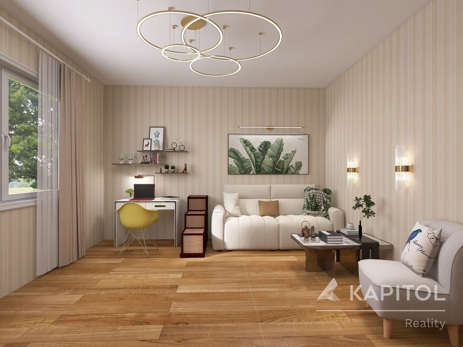 Obývací pokoj - vizualizace