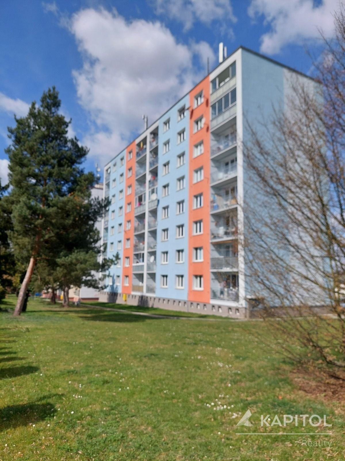 jižní fasáda domu