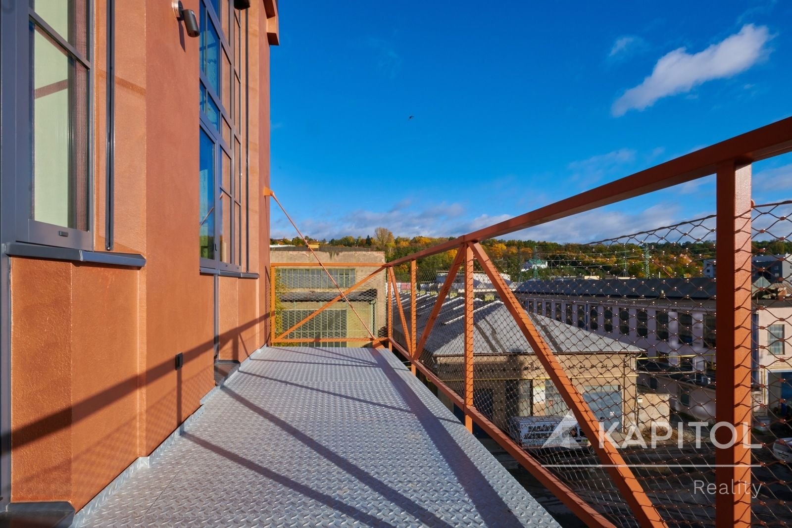 Balkon na východní straně