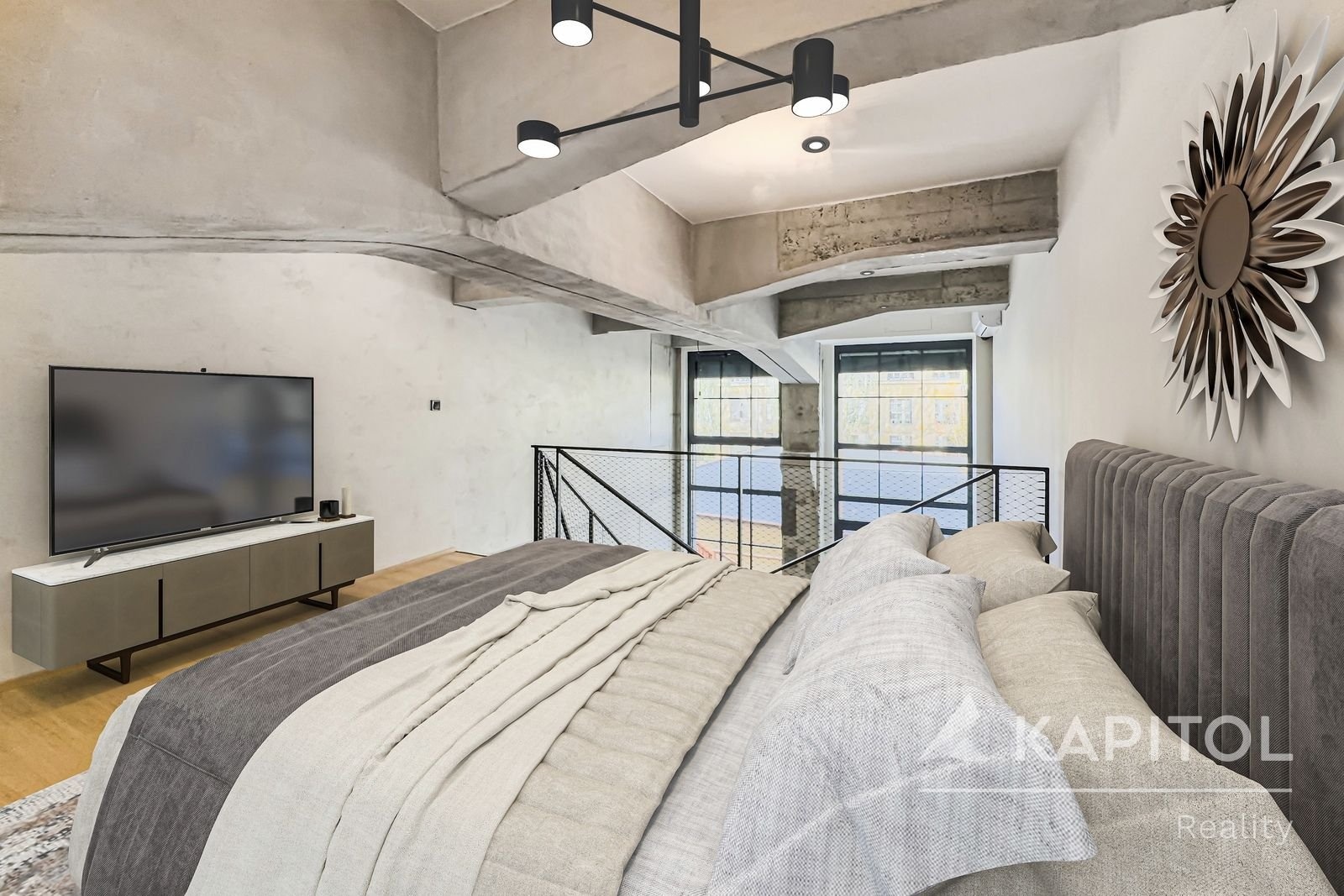 Vizualizace prostoru pro spaní