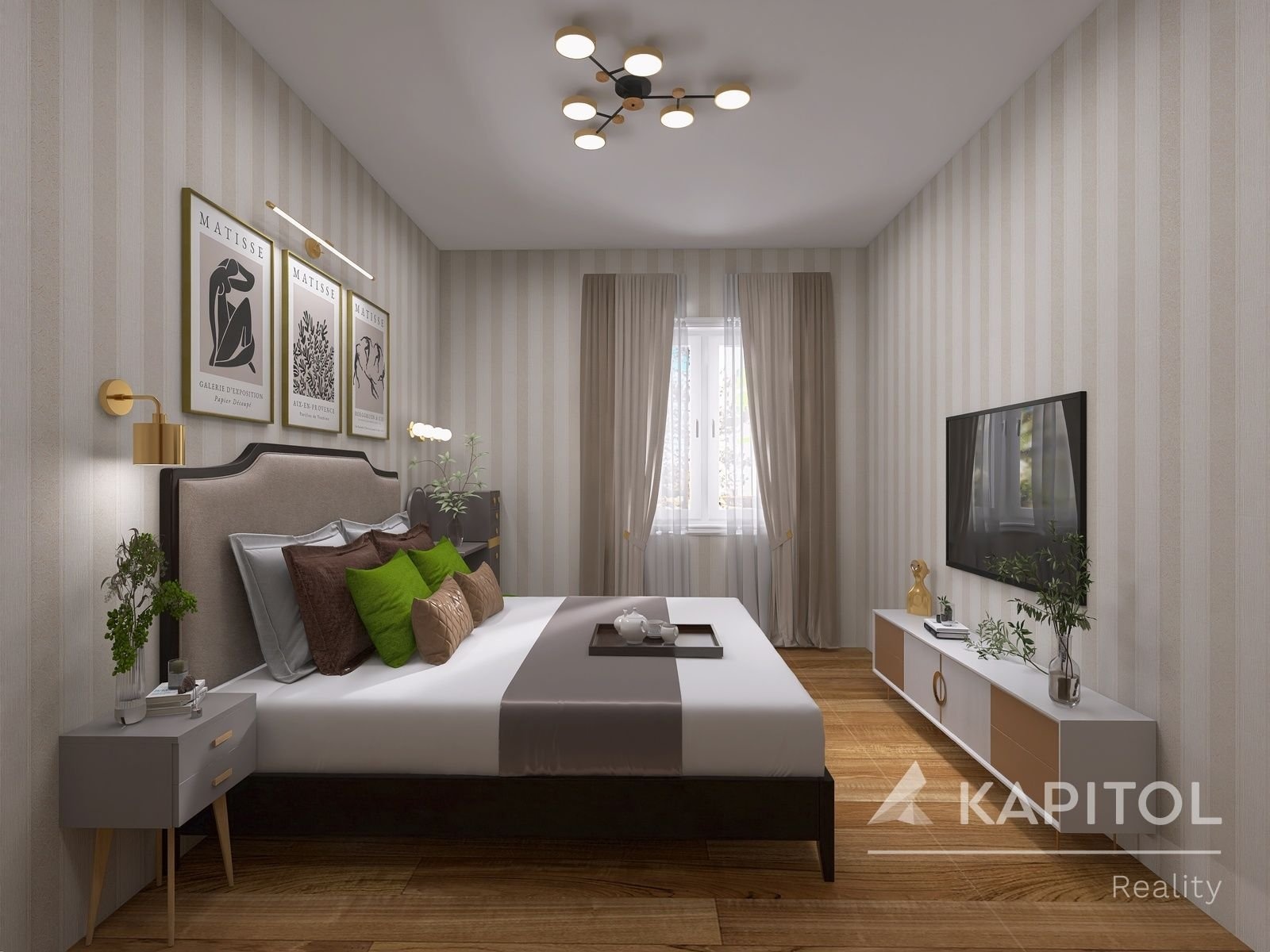 Ložnice - vizualizace