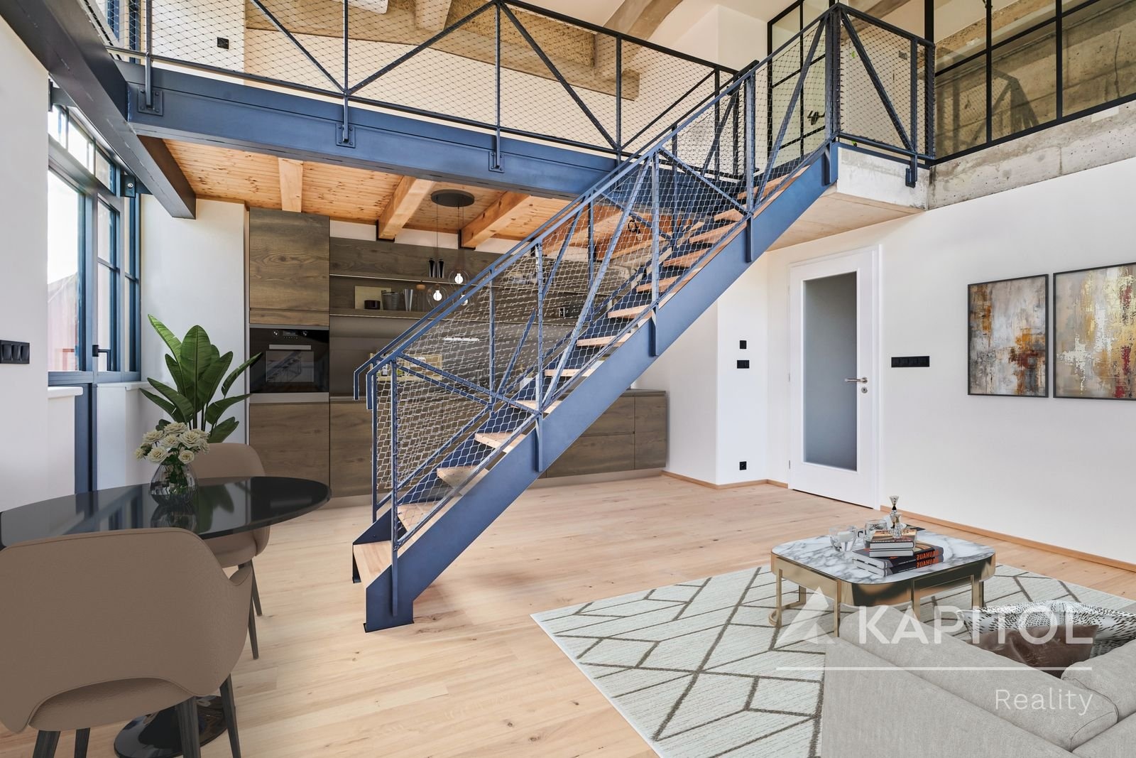 Vizualizace - obytného prostoru