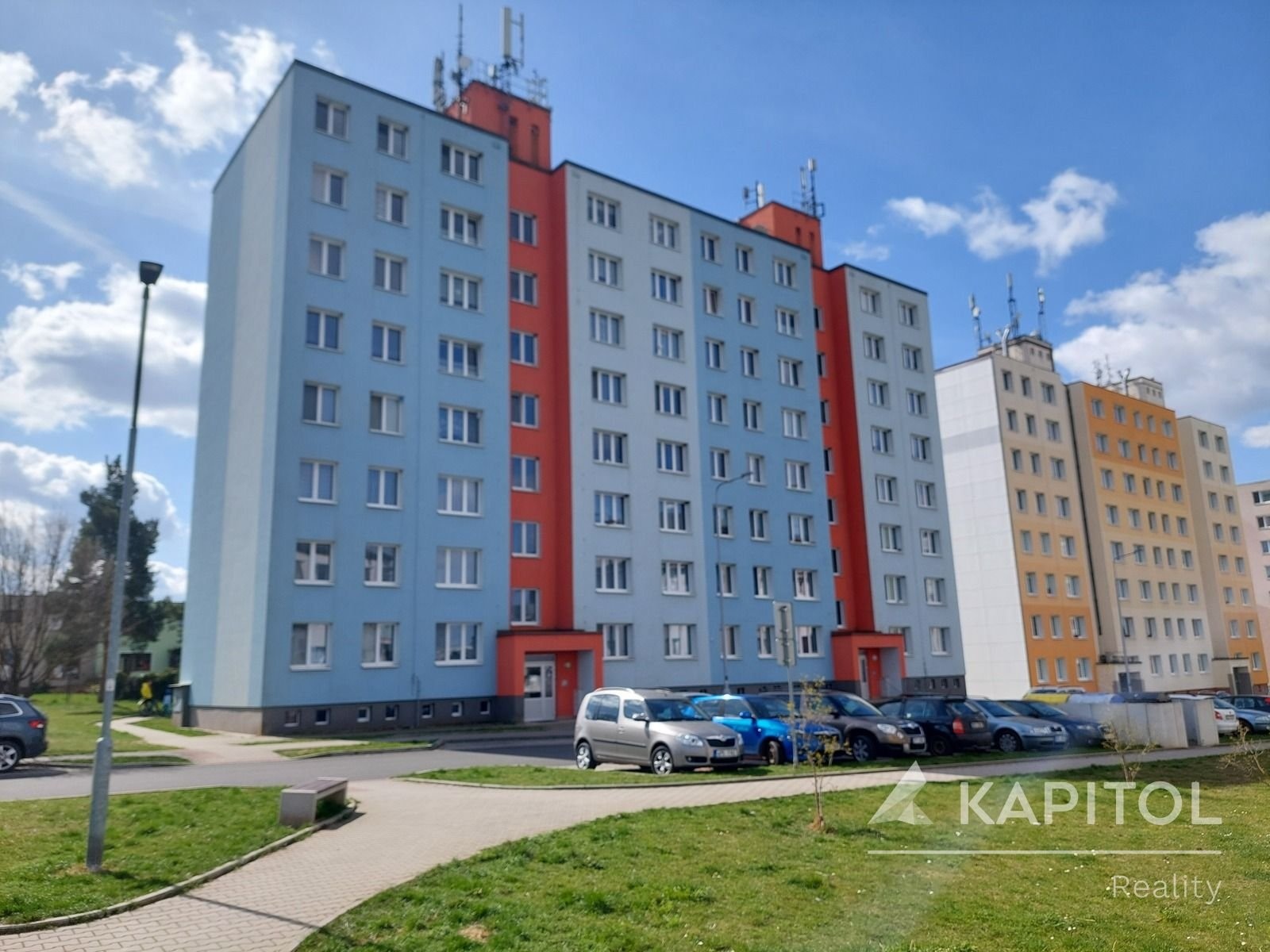 severní fasáda domu