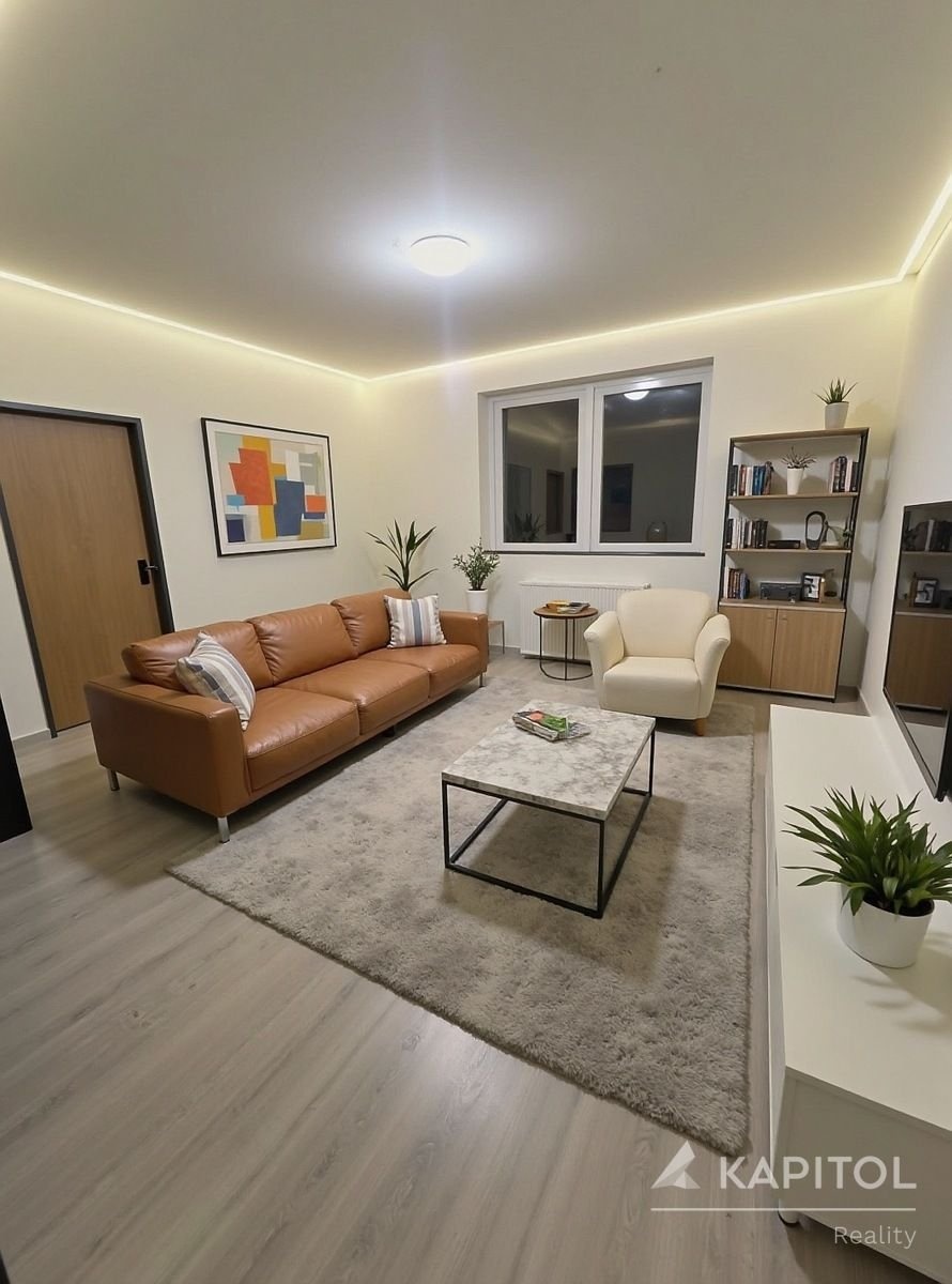 virtuální foto obývacího pokoje