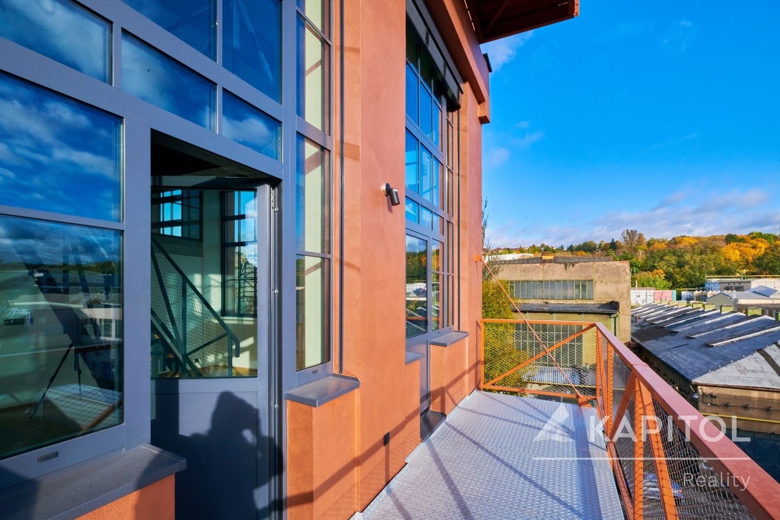 Balkon na východní straně