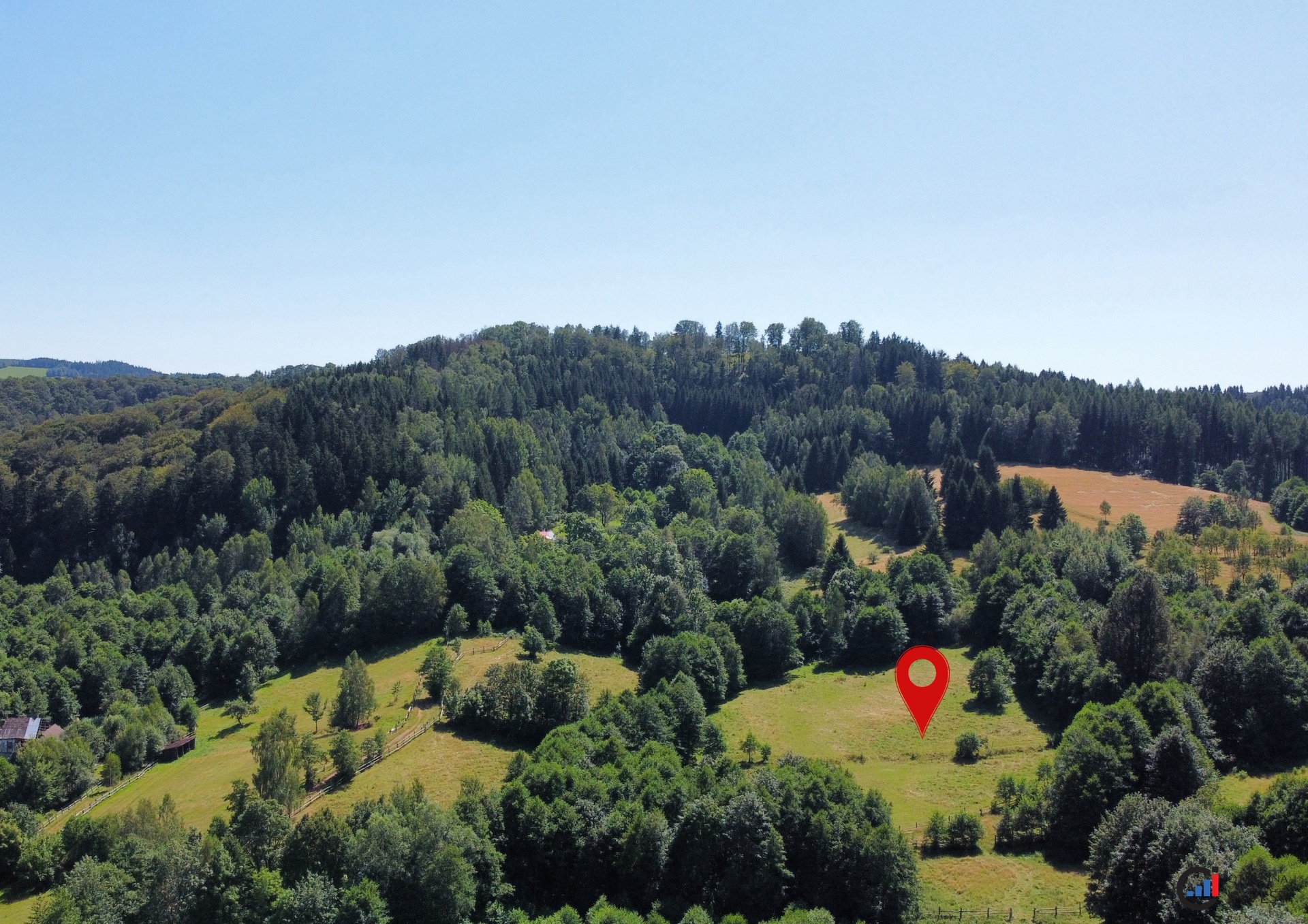 Prodej pozemku 3 027 m&sup2; - Olešnice v Orlických horách