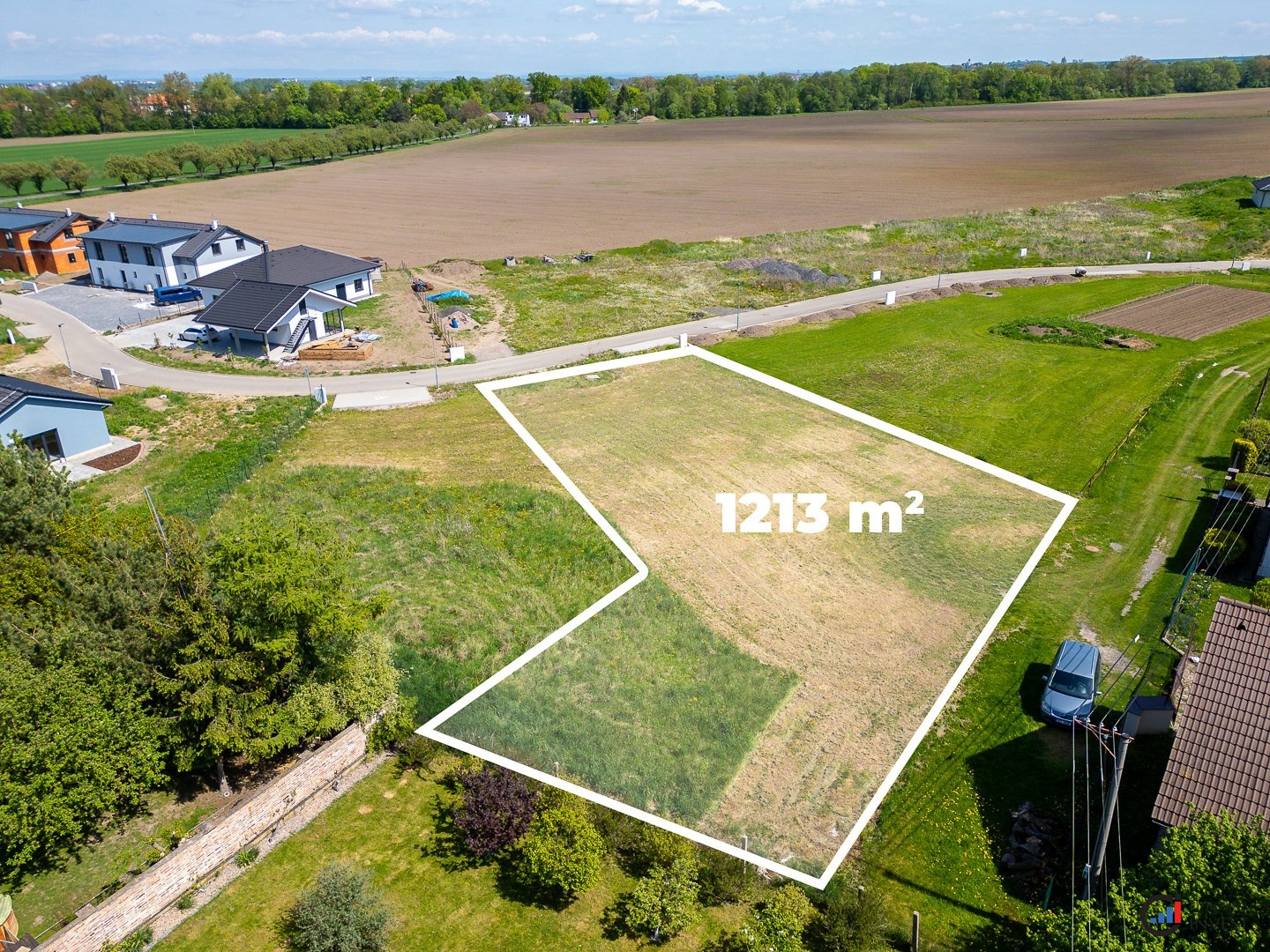 Prodej pozemku 1 213 m² - Pardubice, Dubany