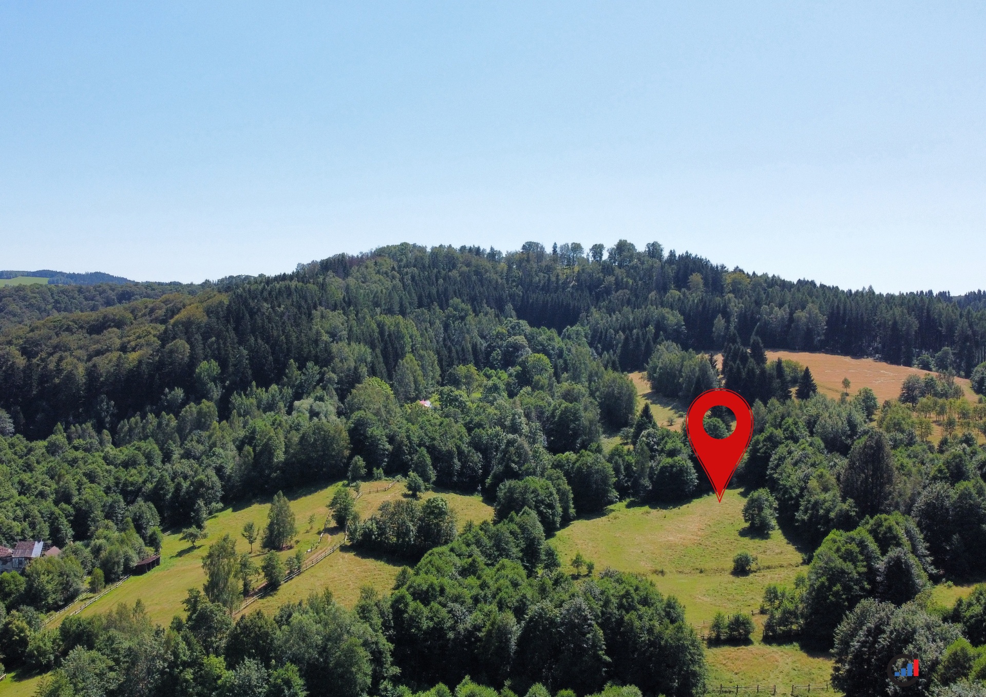 Prodej pozemku 3 446 m² - Olešnice v Orlickýc