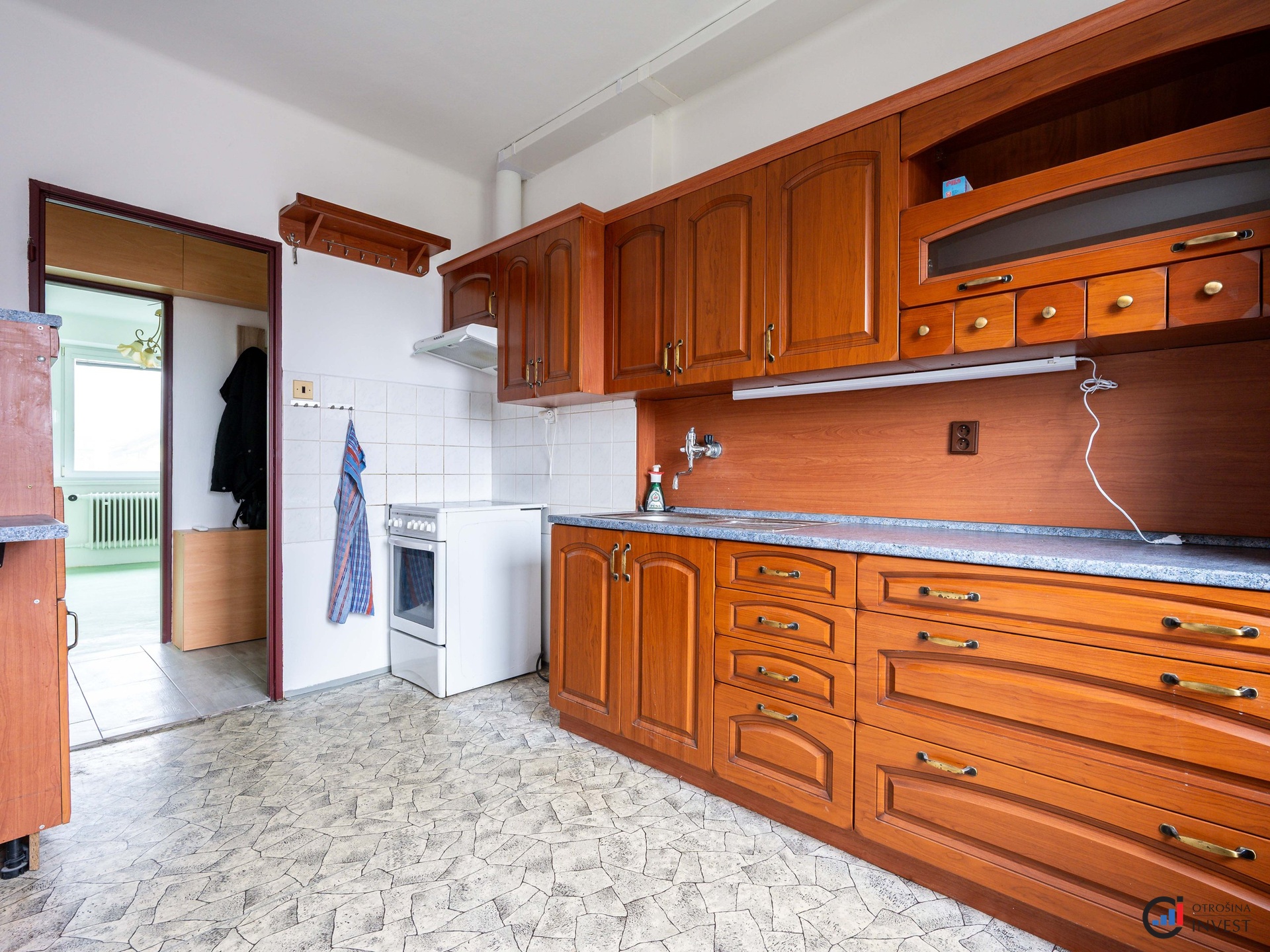 Prodej bytu 3+1, 73 m² - Voděrady