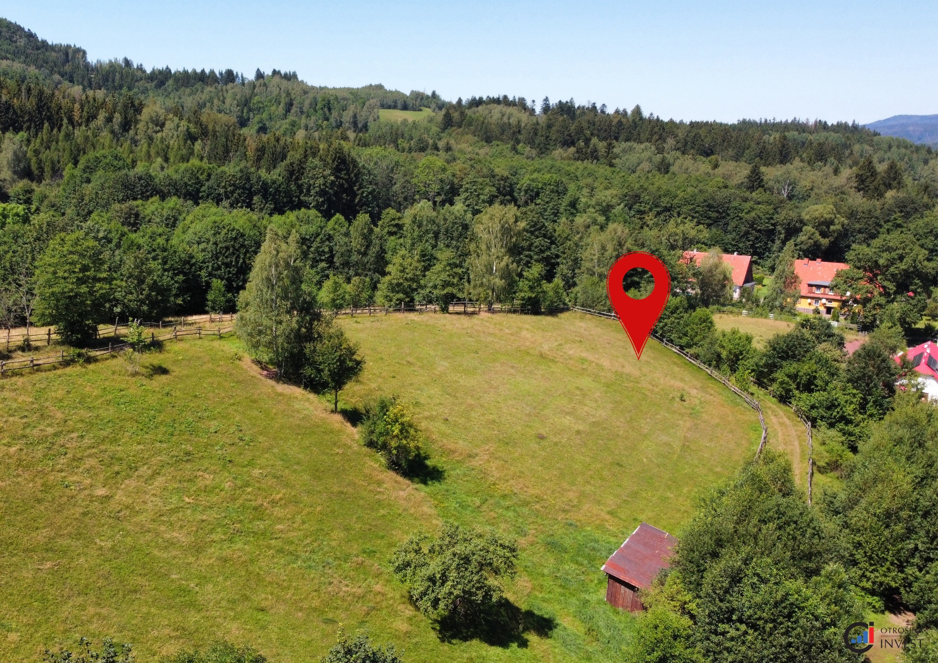 Prodej pozemku 3 728 m&sup2; - Olešnice v Orlickýc