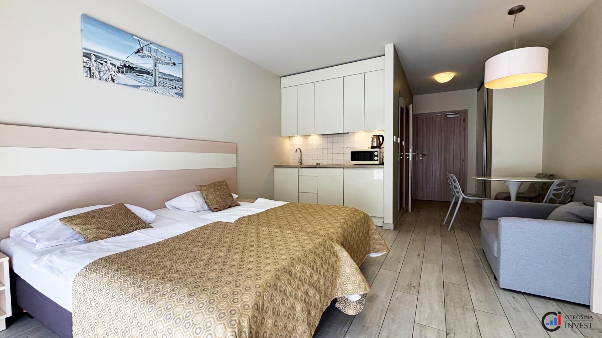 Prodej apartmánu 27 m&sup2; - Dolní Morava