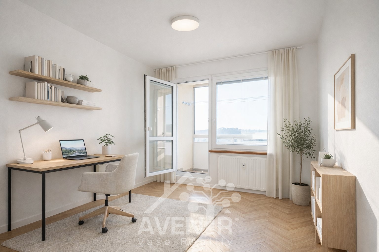 vizualizace pracovna