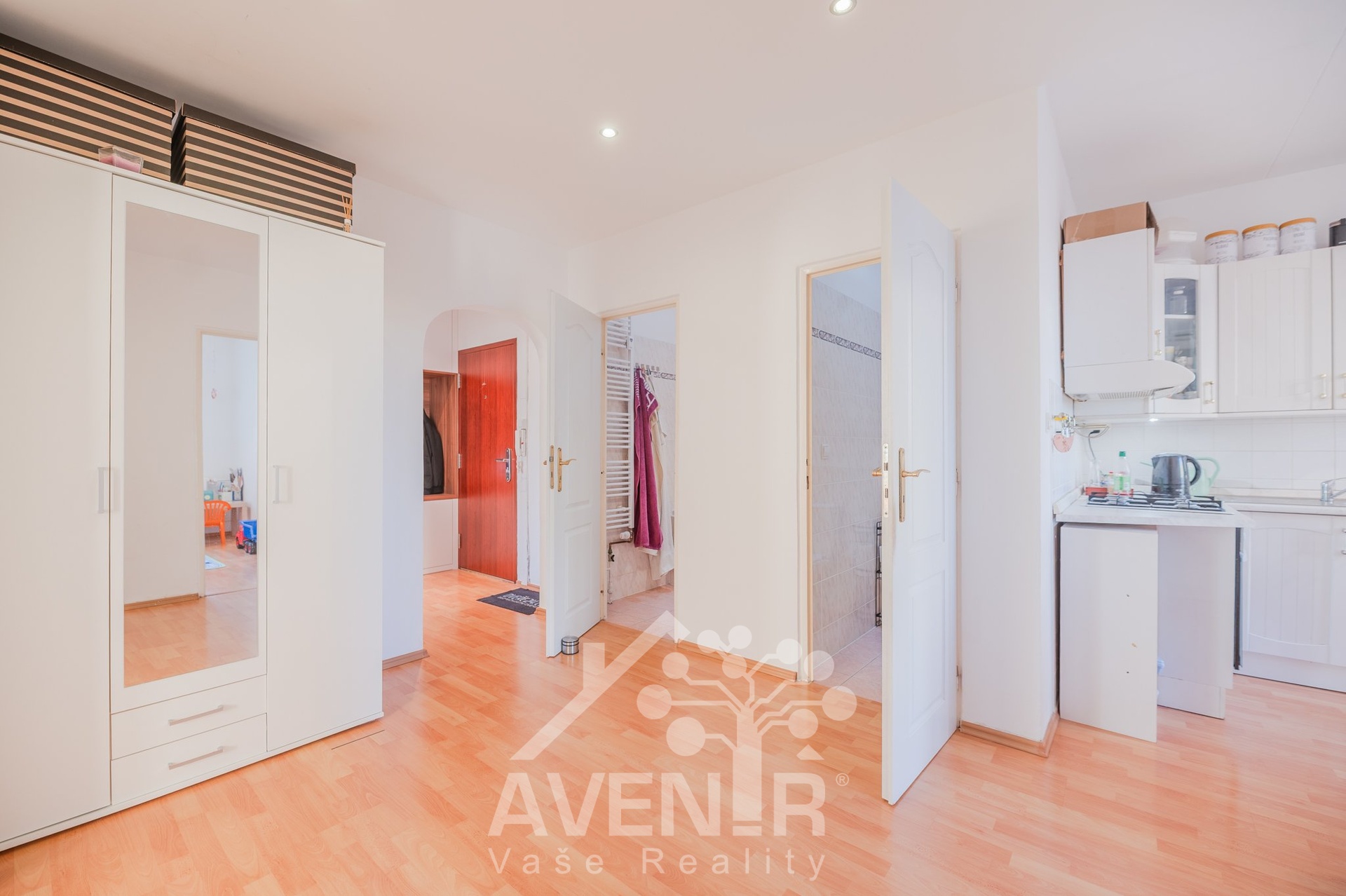 Za?dver?i? pohled z chodby