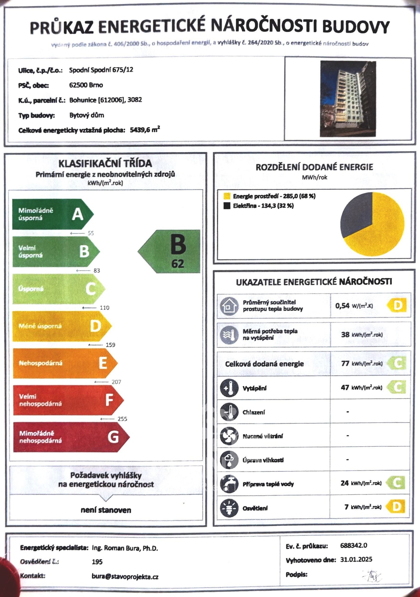 Energeticky? s?ti?tek - PENB