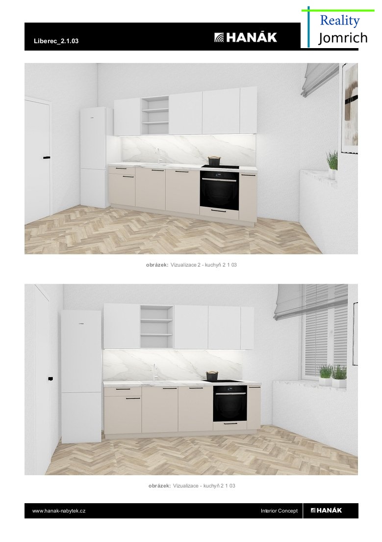 Vizualizace nábytku od fy. Hanák (2)