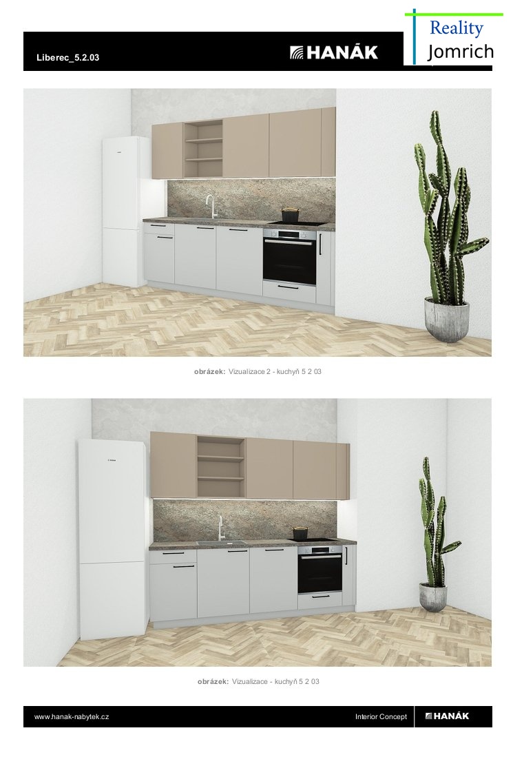 Vizualizace nábytku od fy. Hanák (3)