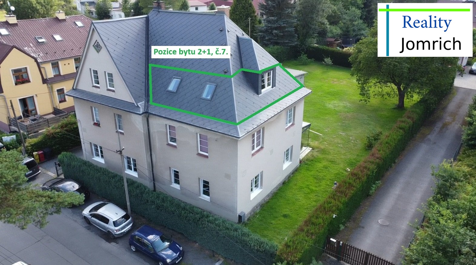 Pozice bytu č.7