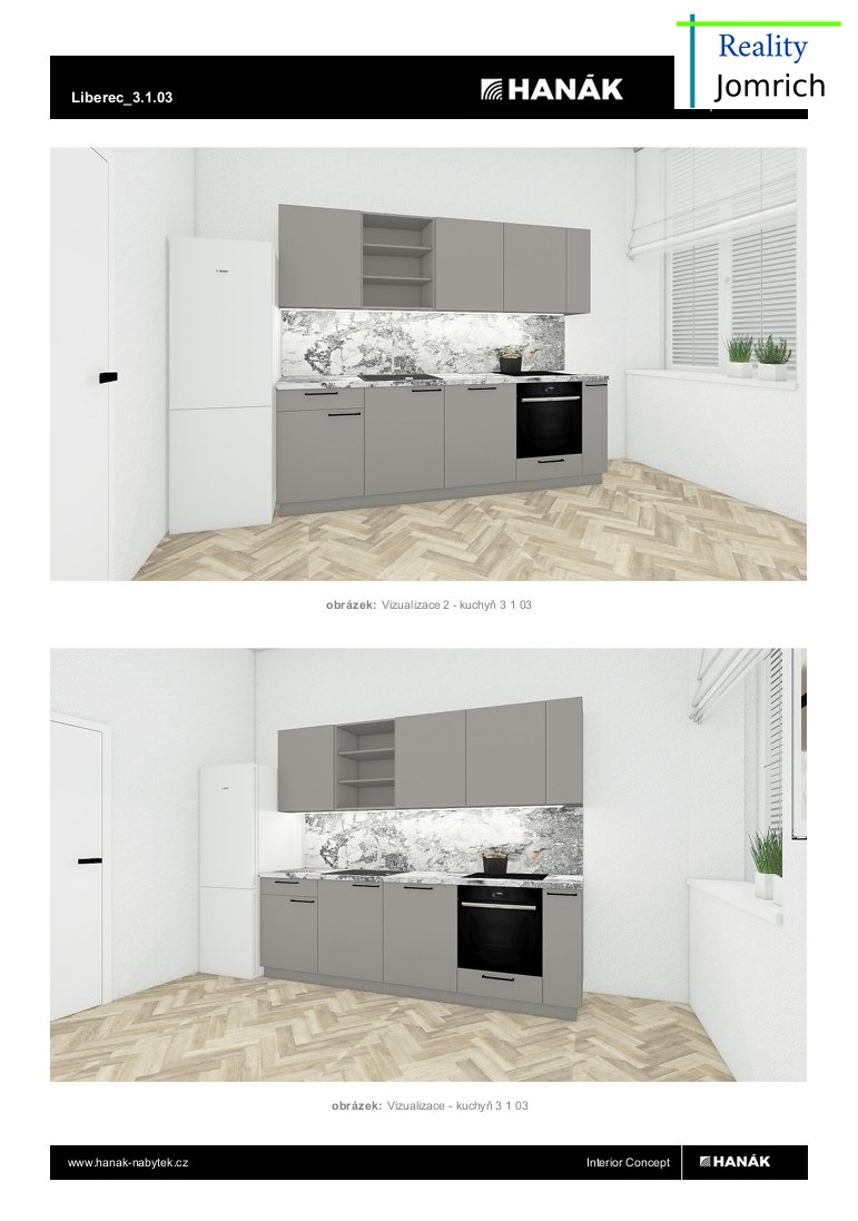 Vizualizace nábytku od fy. Hanák (1)