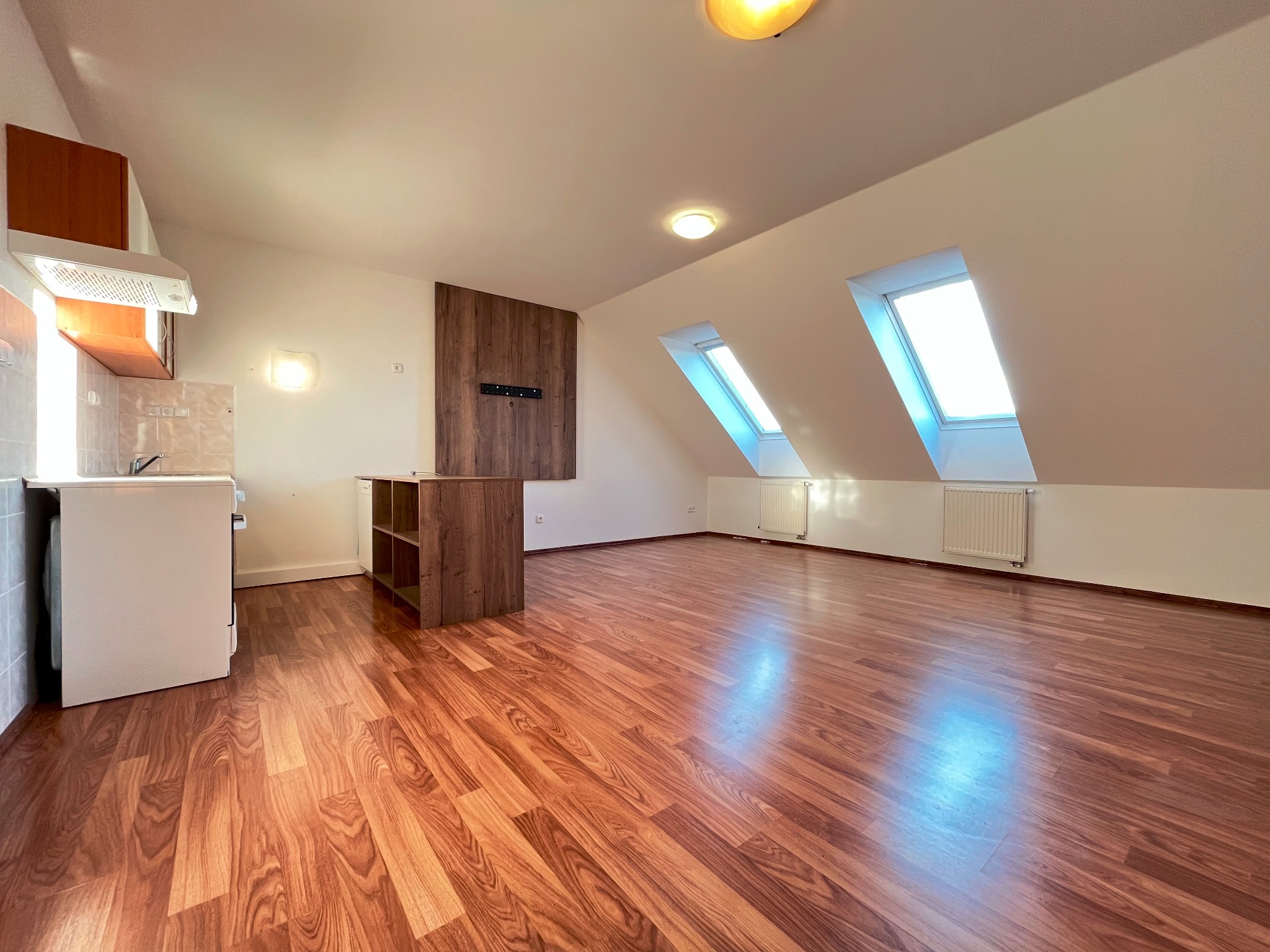 Obývací pokoj s kuchyňským koutem