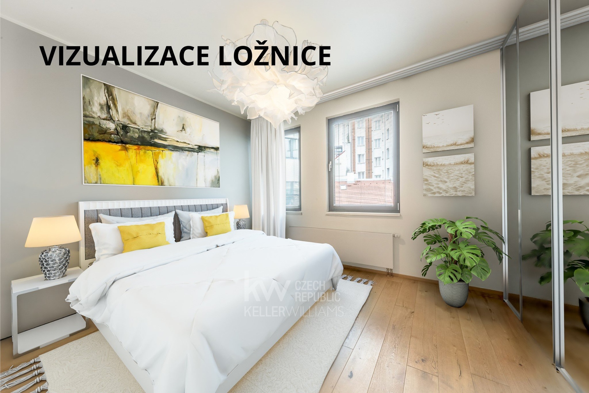 Vizualizace ložnice