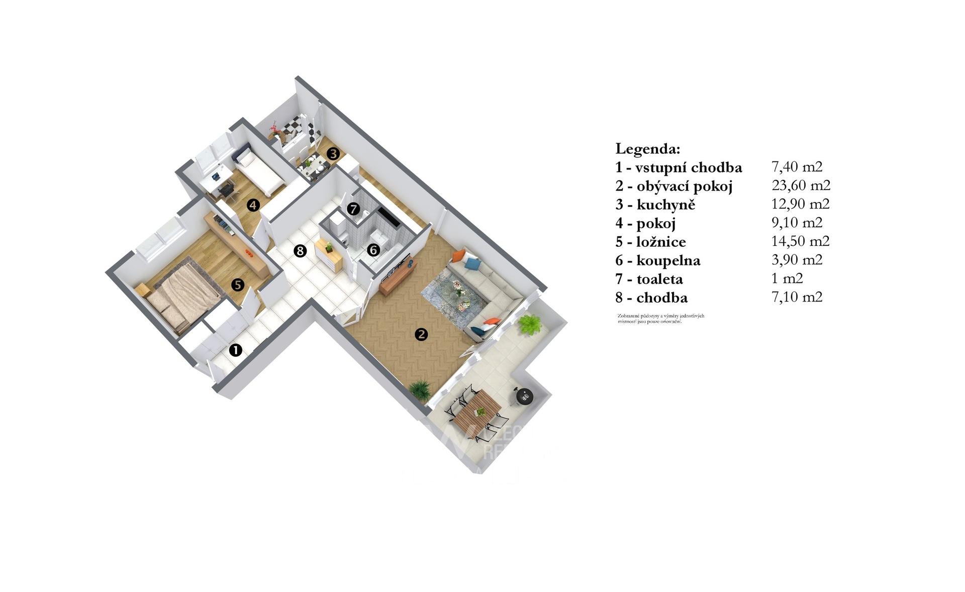 byt 3+1 Evropska? Lucie Tu?mova? realitni? makle?r