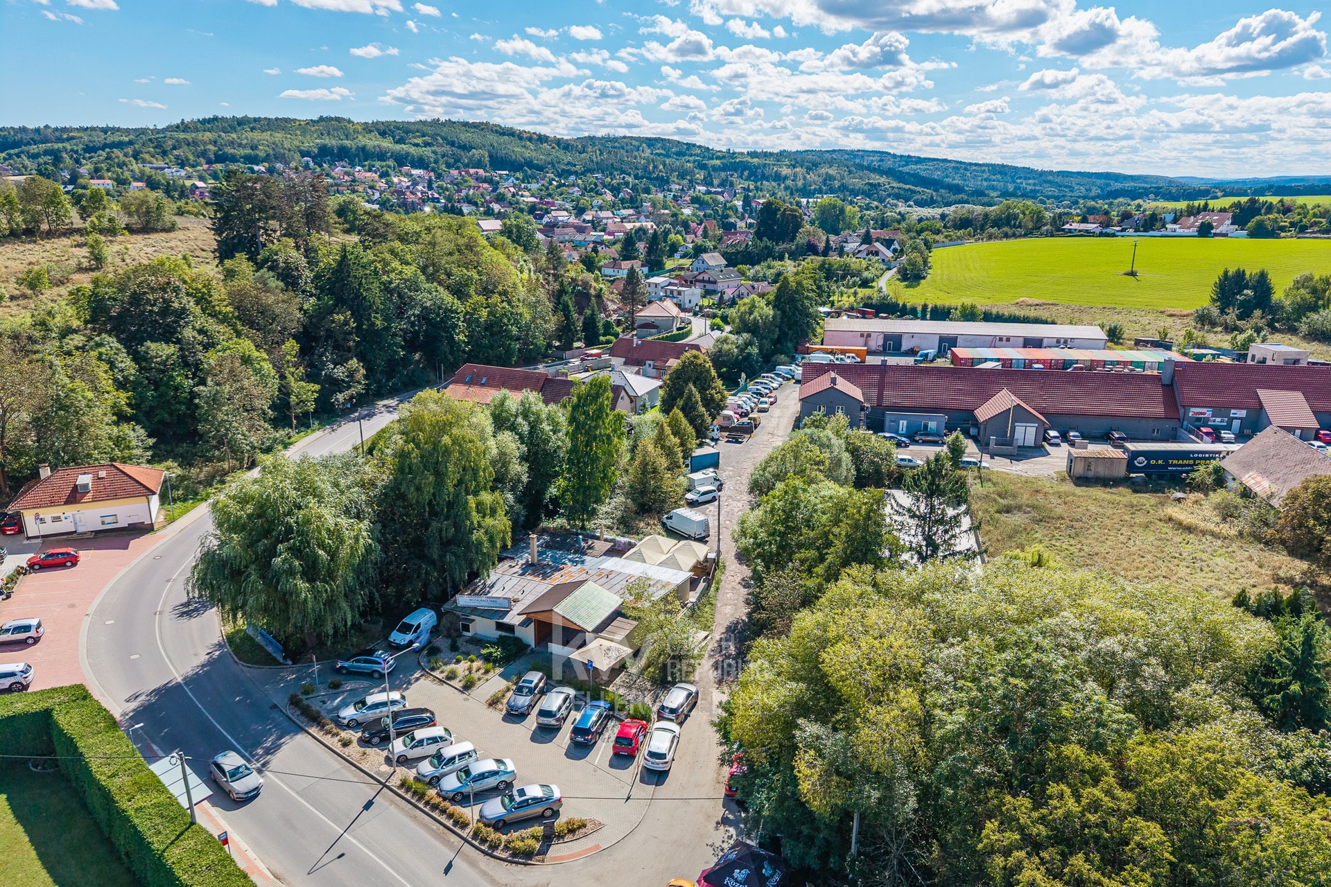 restaurace Psáry-Dolní Jirčany-pozemek k občanském
