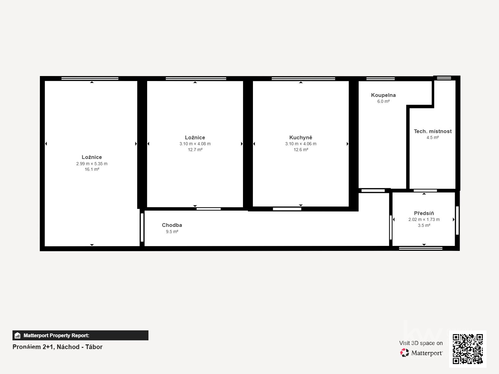 16. Pron jem 2 1 N chod - T bor - Floor 1