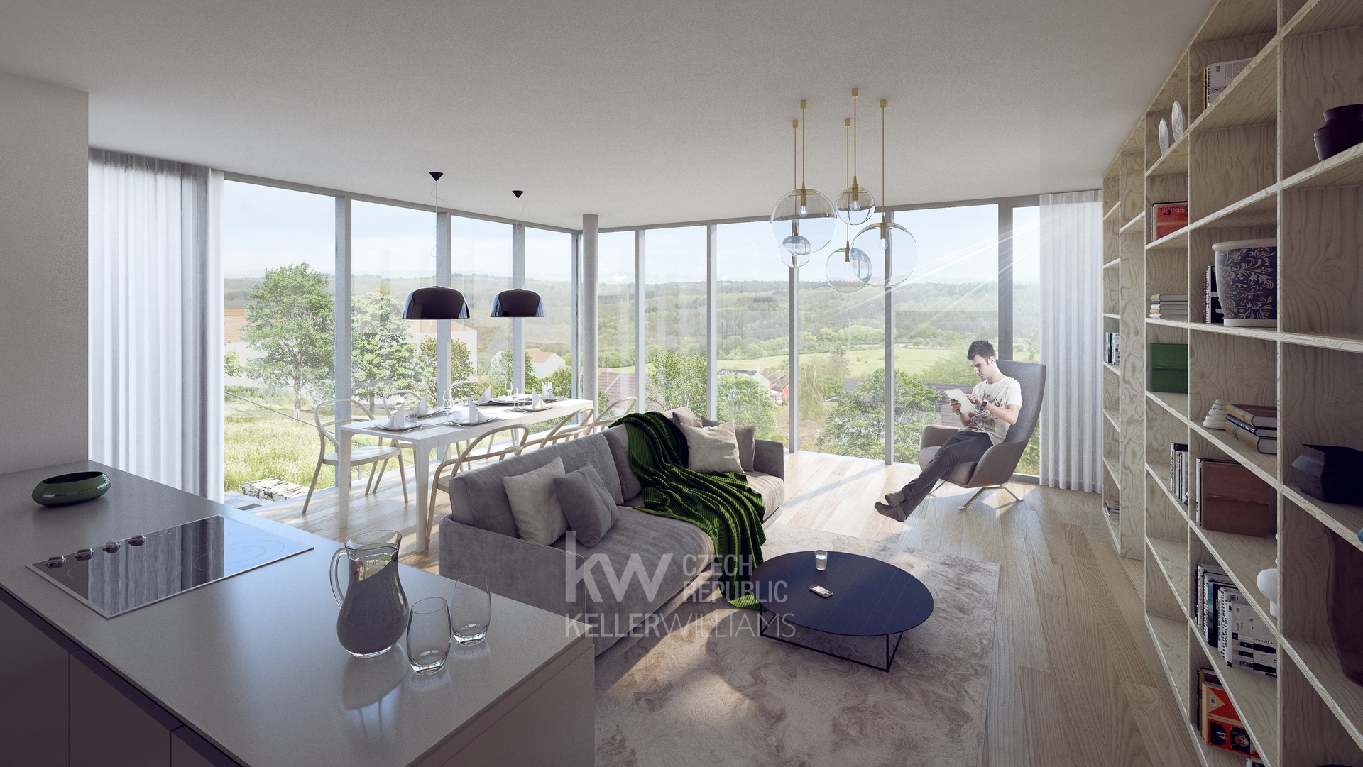 Vizualizace 3 - interiér