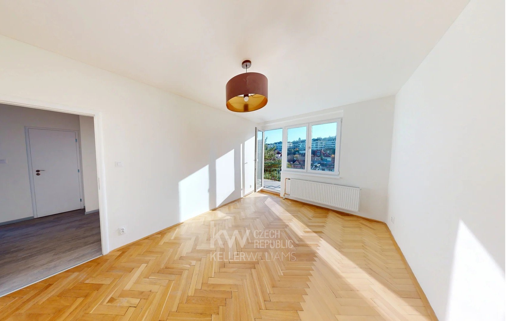 ložnice s výstupem na terasu