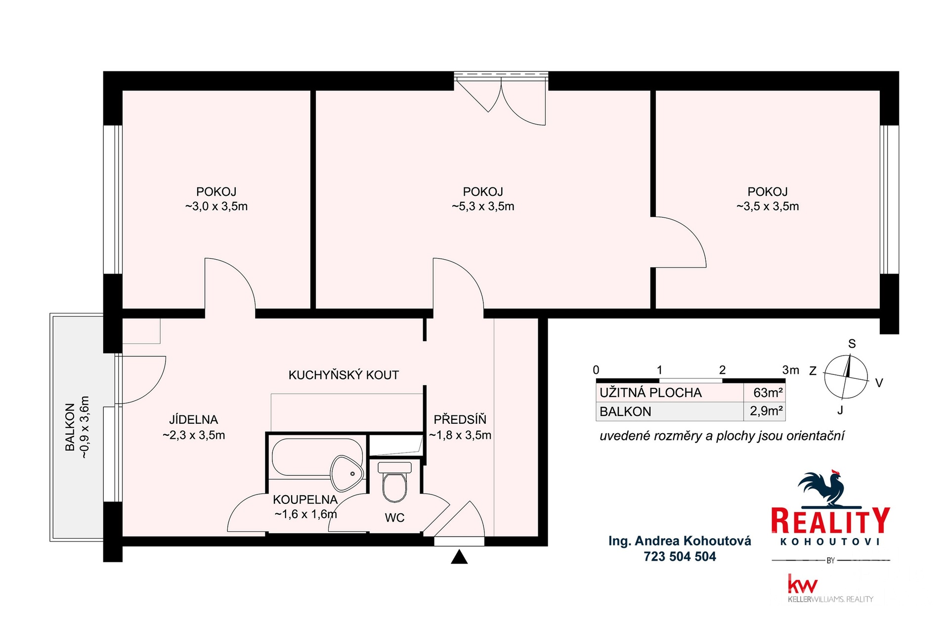 půdorys Sokolovská