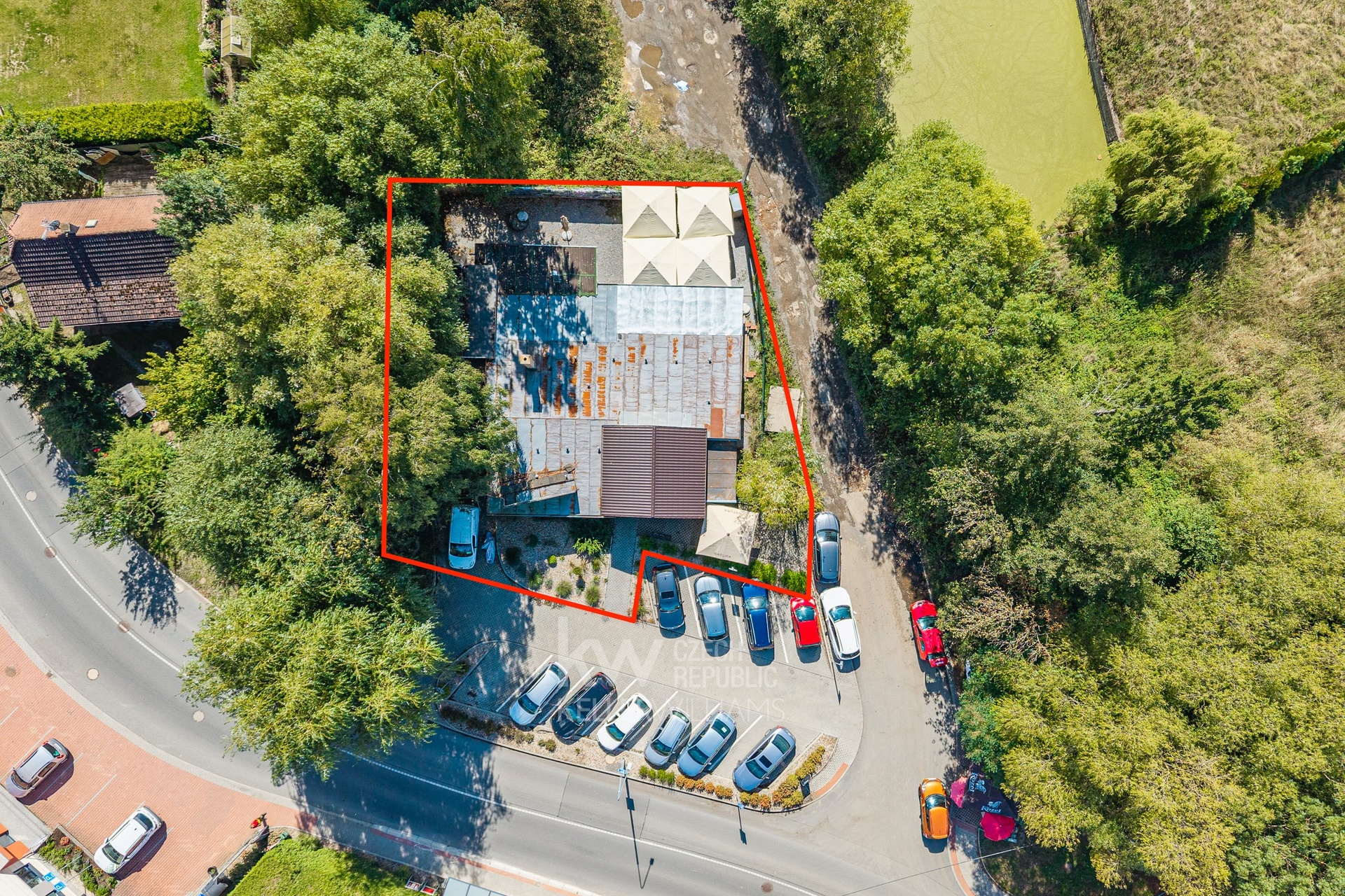 restaurace Psáry-Dolní Jirčany-pozemek k občanském